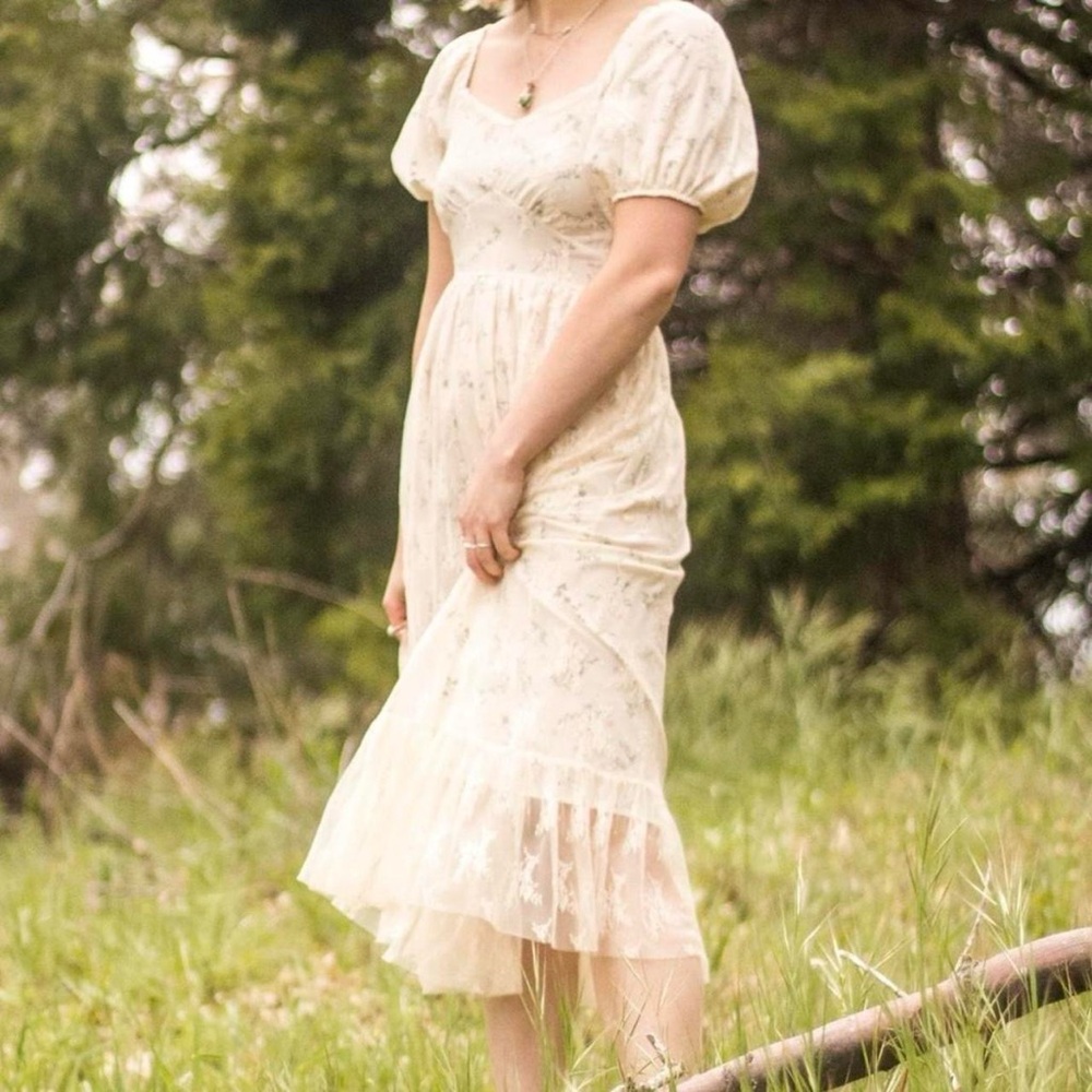 Floral Lace Dress